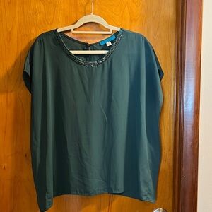 Elegant Green Women's Top